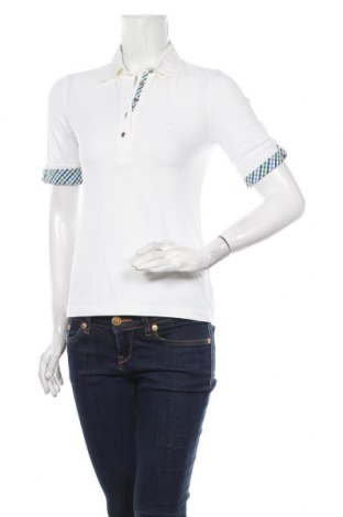 Дамска тениска Golfino, Размер S, Цвят Бял, 51% полиамид, 46% памук, 3% еластан, Цена 35,00 лв.