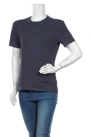 Damen T-Shirt H&M, Größe M, Farbe Blau, 95% Baumwolle, 5% Elastan, Preis 15,31 €