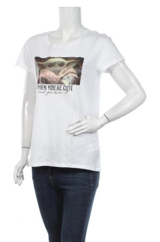 Damen T-Shirt Haily`s, Größe L, Farbe Weiß, Baumwolle, Preis 11,21 €