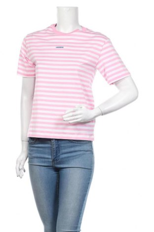 Tricou de femei Lacoste, Mărime XS, Culoare Roz, Bumbac, Preț 297,04 Lei