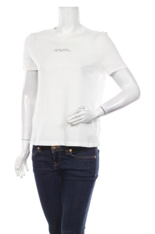 Damen T-Shirt Mango, Größe S, Farbe Weiß, 50% Baumwolle, 50% Polyester, Preis 29,23 €
