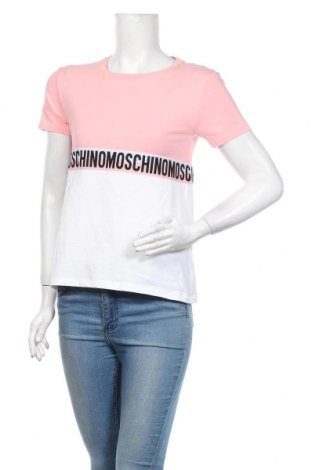Tricou de femei Moschino underwear, Mărime S, Culoare Alb, 92% bumbac, 8% elastan, Preț 432,23 Lei