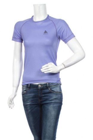 Γυναικείο t-shirt Odlo, Μέγεθος XS, Χρώμα Βιολετί, Πολυεστέρας, Τιμή 19,79 €