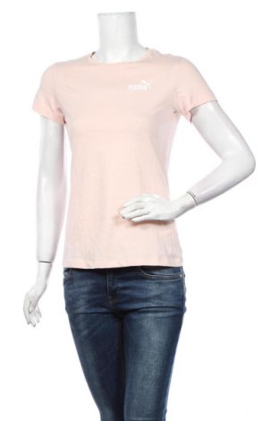 Damen T-Shirt PUMA, Größe S, Farbe Rosa, Baumwolle, Preis 22,37 €