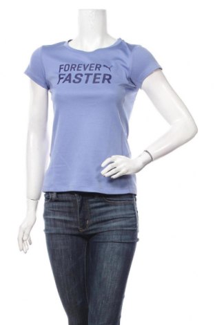 Γυναικείο t-shirt PUMA, Μέγεθος XS, Χρώμα Μπλέ, Τιμή 14,29 €