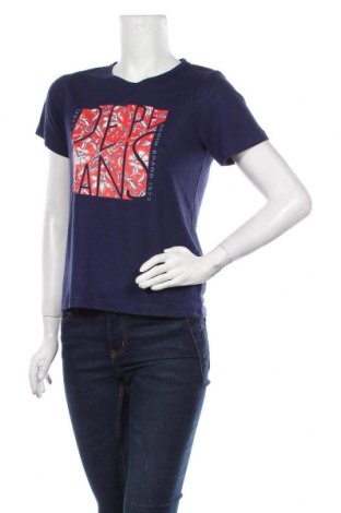 Γυναικείο t-shirt Pepe Jeans, Μέγεθος S, Χρώμα Μπλέ, 62% βισκόζη, 38% πολυεστέρας, Τιμή 28,50 €