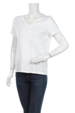 Γυναικείο t-shirt Pieces, Μέγεθος M, Χρώμα Λευκό, 50% βαμβάκι, 50% βισκόζη, Τιμή 9,56 €