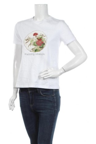 Damen T-Shirt SHEIN, Größe XS, Farbe Weiß, Baumwolle, Preis 9,38 €
