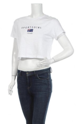 Дамска тениска Sportsgirl, Размер XS, Цвят Бял, 100% памук, Цена 33,60 лв.