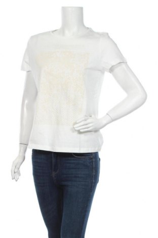 Γυναικείο t-shirt Tom Tailor, Μέγεθος M, Χρώμα Λευκό, Βαμβάκι, Τιμή 17,68 €