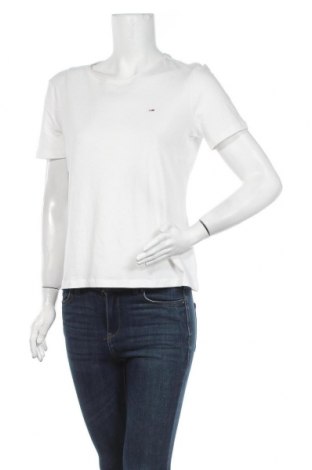 Дамска тениска Tommy Hilfiger, Размер M, Цвят Бял, Памук, Цена 50,40 лв.