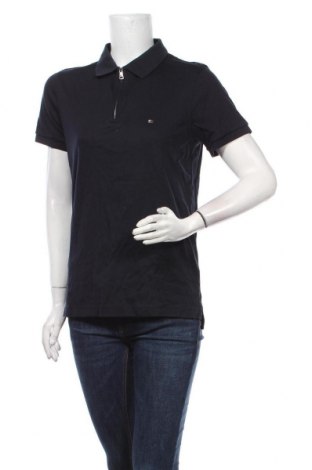 Tricou de femei Tommy Hilfiger, Mărime M, Culoare Albastru, 100% bumbac, Preț 211,84 Lei