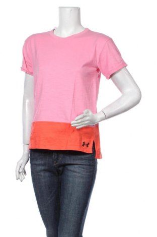 Damen T-Shirt Under Armour, Größe XS, Farbe Rosa, Baumwolle, Preis 24,90 €