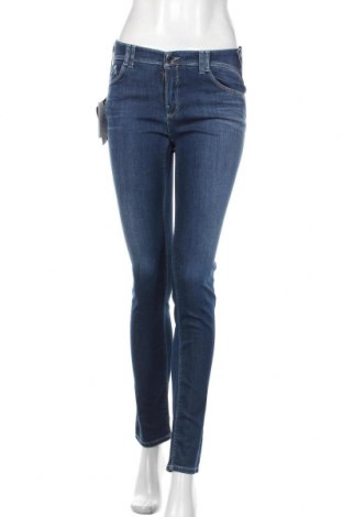 Damskie jeansy Armani Jeans, Rozmiar M, Kolor Niebieski, 62% bawełna, 32% tencel, 5% poliester, 1% elastyna, Cena 596,32 zł