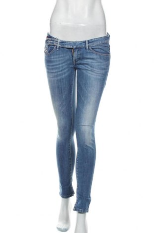 Damskie jeansy Diesel, Rozmiar S, Kolor Niebieski, 98% bawełna, 2% elastyna, Cena 206,62 zł