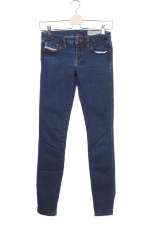 Damskie jeansy Diesel, Rozmiar S, Kolor Niebieski, 93% bawełna, 5% poliester, 2% elastyna, Cena 268,68 zł