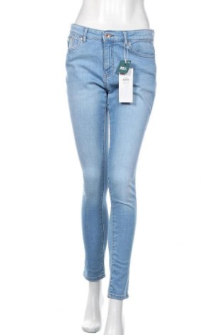 Dámske džínsy  ONLY, Veľkosť L, Farba Modrá, 91% bavlna, 8% polyester, 1% elastan, Cena  26,68 €