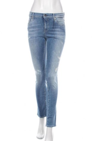 Damskie jeansy Replay, Rozmiar S, Kolor Niebieski, 72% bawełna, modal, 5% poliester, 2% elastyna, Cena 537,76 zł