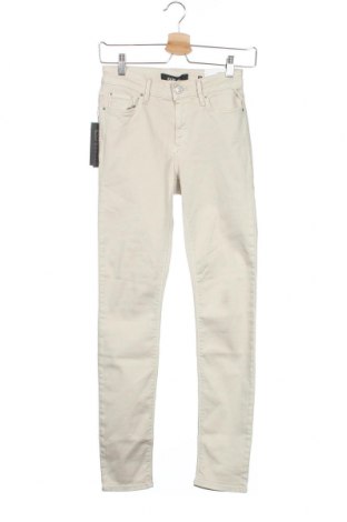 Damskie jeansy Replay, Rozmiar XS, Kolor ecru, 88% bawełna, 7% poliester, 5% elastyna, Cena 517,76 zł