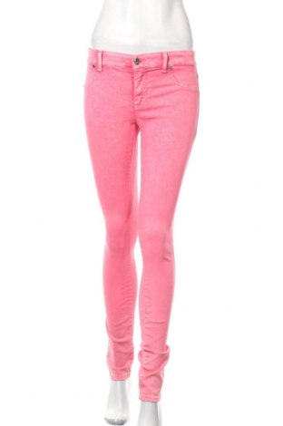 Дамски дънки Versace Jeans, Размер S, Цвят Розов, 90% памук, 10% еластан, Цена 185,82 лв.