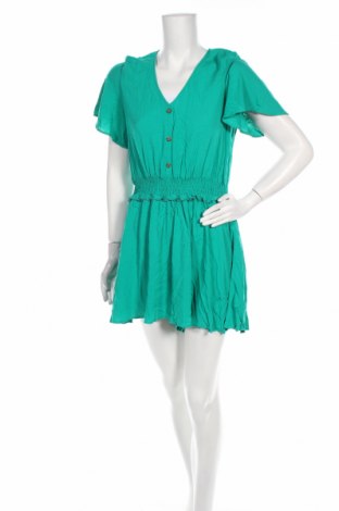 Damen Overall Zara, Größe M, Farbe Grün, Viskose, Preis 41,06 €