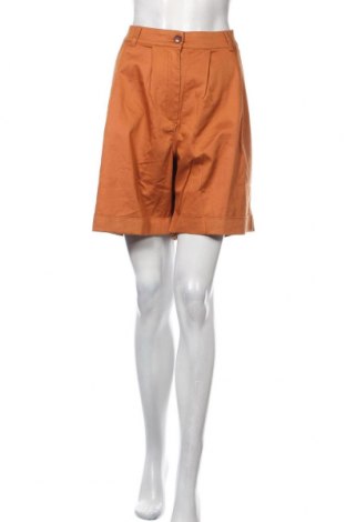 Γυναικείο κοντό παντελόνι Armedangels, Μέγεθος XL, Χρώμα Πορτοκαλί, 73% lyocell, 25% βαμβάκι, 2% ελαστάνη, Τιμή 53,76 €