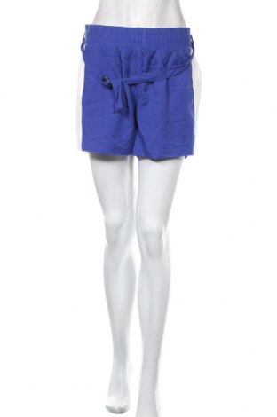 Дамски къс панталон Calvin Klein Jeans, Размер M, Цвят Син, Вискоза, Цена 35,00 лв.