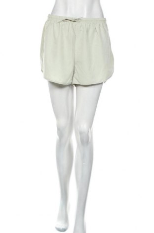 Дамски къс панталон H&M Sport, Размер M, Цвят Зелен, Полиестер, Цена 46,00 лв.