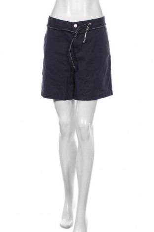 Pantaloni scurți de femei Marc O'Polo, Mărime XL, Culoare Albastru, 97% bumbac, 3% elastan, Preț 280,92 Lei