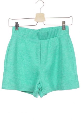 Γυναικείο κοντό παντελόνι Pieces, Μέγεθος XS, Χρώμα Πράσινο, 80% πολυεστέρας, 20% βισκόζη, Τιμή 18,10 €