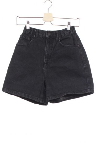 Дамски къс панталон Pull&Bear, Размер XS, Цвят Черен, Памук, Цена 32,00 лв.