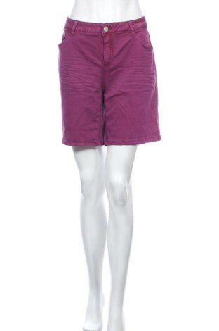 Γυναικείο κοντό παντελόνι Street One, Μέγεθος XL, Χρώμα Βιολετί, 85% βαμβάκι, 12% πολυεστέρας, 3% ελαστάνη, Τιμή 28,14 €