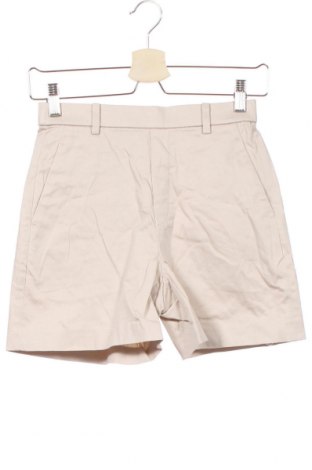 Pantaloni scurți de femei Uniqlo, Mărime XS, Culoare Bej, 97% bumbac, 3% elastan, Preț 79,58 Lei