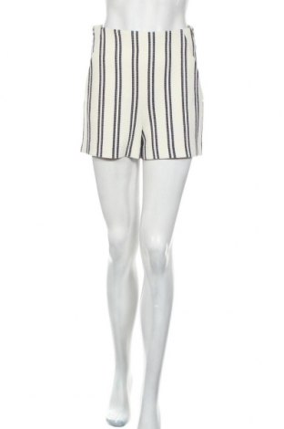 Дамски къс панталон Zara, Размер S, Цвят Бял, 72% полиестер, 21% вискоза, 1% еластан, Цена 30,60 лв.