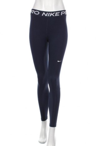 Damen Leggings Nike, Größe S, Farbe Blau, 83% Polyester, 17% Elastan, Preis 29,59 €