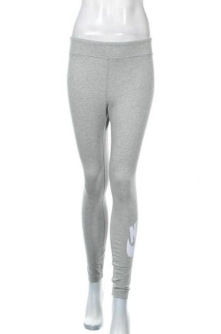 Damen Leggings Nike, Größe M, Farbe Grau, 61% Baumwolle, 33% Polyester, 6% Elastan, Preis 35,72 €