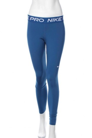 Damen Leggings Nike, Größe L, Farbe Blau, 83% Polyester, 17% Elastan, Preis 35,72 €