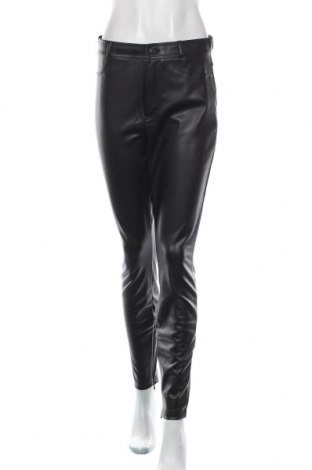 Dámské kožené kalhoty  Zara, Velikost L, Barva Černá, Eko kůže, Cena  733,00 Kč