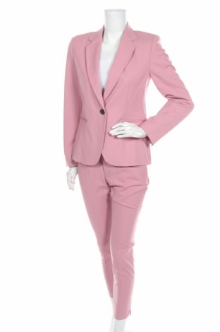 Dámský kostým   Zara, Velikost S, Barva Růžová, 63% polyester, 33% viskóza, 4% elastan, Cena  2 535,00 Kč