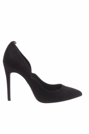 Γυναικεία παπούτσια Bershka, Μέγεθος 37, Χρώμα Μαύρο, Κλωστοϋφαντουργικά προϊόντα, Τιμή 29,07 €