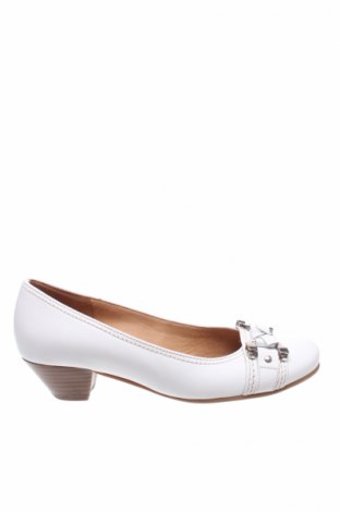 Γυναικεία παπούτσια Gabor, Μέγεθος 37, Χρώμα Λευκό, Γνήσιο δέρμα, Τιμή 48,87 €