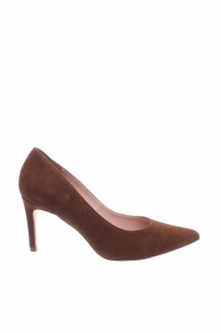 Дамски обувки Maison 123, Размер 38, Цвят Кафяв, Естествен велур, Цена 51,80 лв.