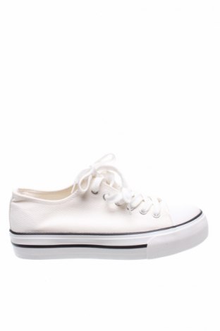 Γυναικεία παπούτσια Miss Selfridge, Μέγεθος 39, Χρώμα Λευκό, Κλωστοϋφαντουργικά προϊόντα, Τιμή 23,12 €