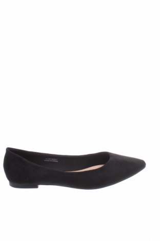 Γυναικεία παπούτσια New Look, Μέγεθος 39, Χρώμα Μαύρο, Κλωστοϋφαντουργικά προϊόντα, Τιμή 26,47 €