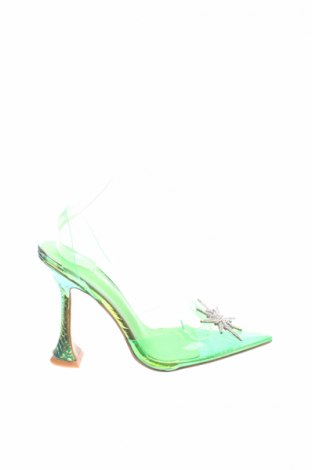 Dámske topánky  Public Desire, Veľkosť 40, Farba Zelená, Polyurethane, Cena  26,68 €