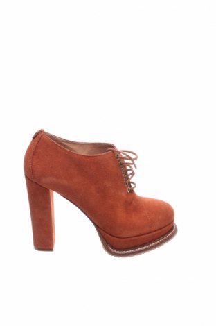 Дамски обувки TWINSET, Размер 37, Цвят Оранжев, Естествен велур, Цена 261,75 лв.