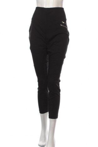 Дамски панталон Crossroads, Размер XL, Цвят Черен, 76% вискоза, 21% полиамид, 3% еластан, Цена 36,75 лв.