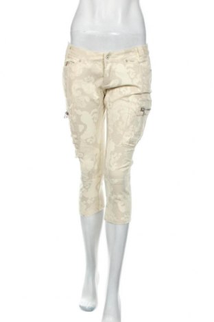 Damskie spodnie Diesel, Rozmiar M, Kolor Beżowy, 97% bawełna, 3% elastyna, Cena 188,71 zł