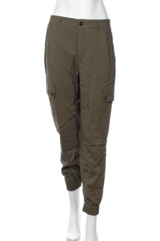 Pantaloni de femei Drykorn for beautiful people, Mărime M, Culoare Verde, 95% viscoză, 5% elastan, Preț 255,59 Lei