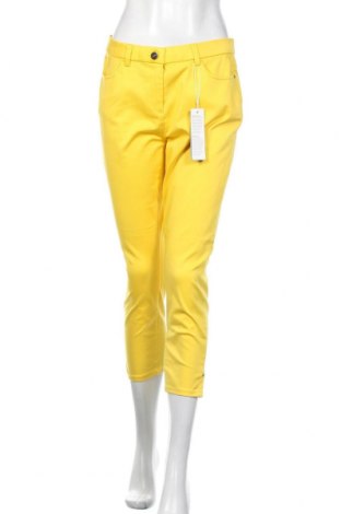 Дамски панталон Esprit, Размер M, Цвят Жълт, 91% памук, 9% еластан, Цена 96,75 лв.